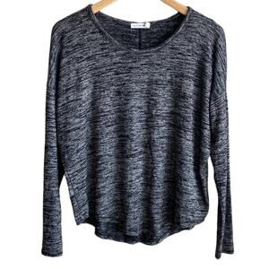 Rag & Bone Hudson Long Sleeve Shirt Marled Grey S